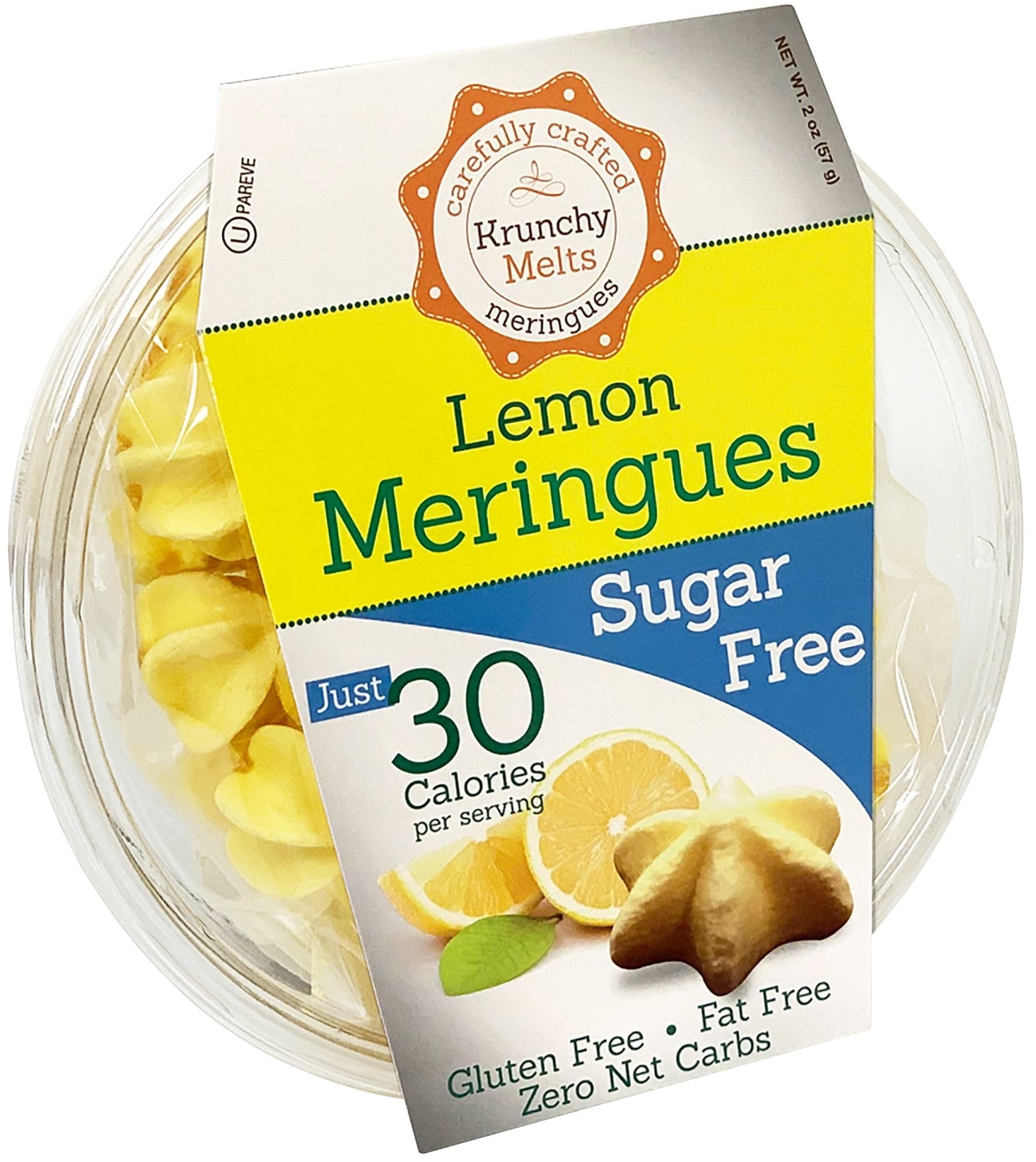 Sugar Free Meringue Cookies 2 Ounce 30 Calories Gluten Free Guilt Free Snack