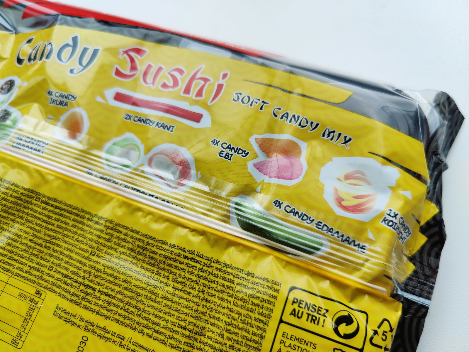 SUSHI CANDY NOVELTY PARTY TREATS Gummy Mix Sweets Tray Look O Look 300g 10oz