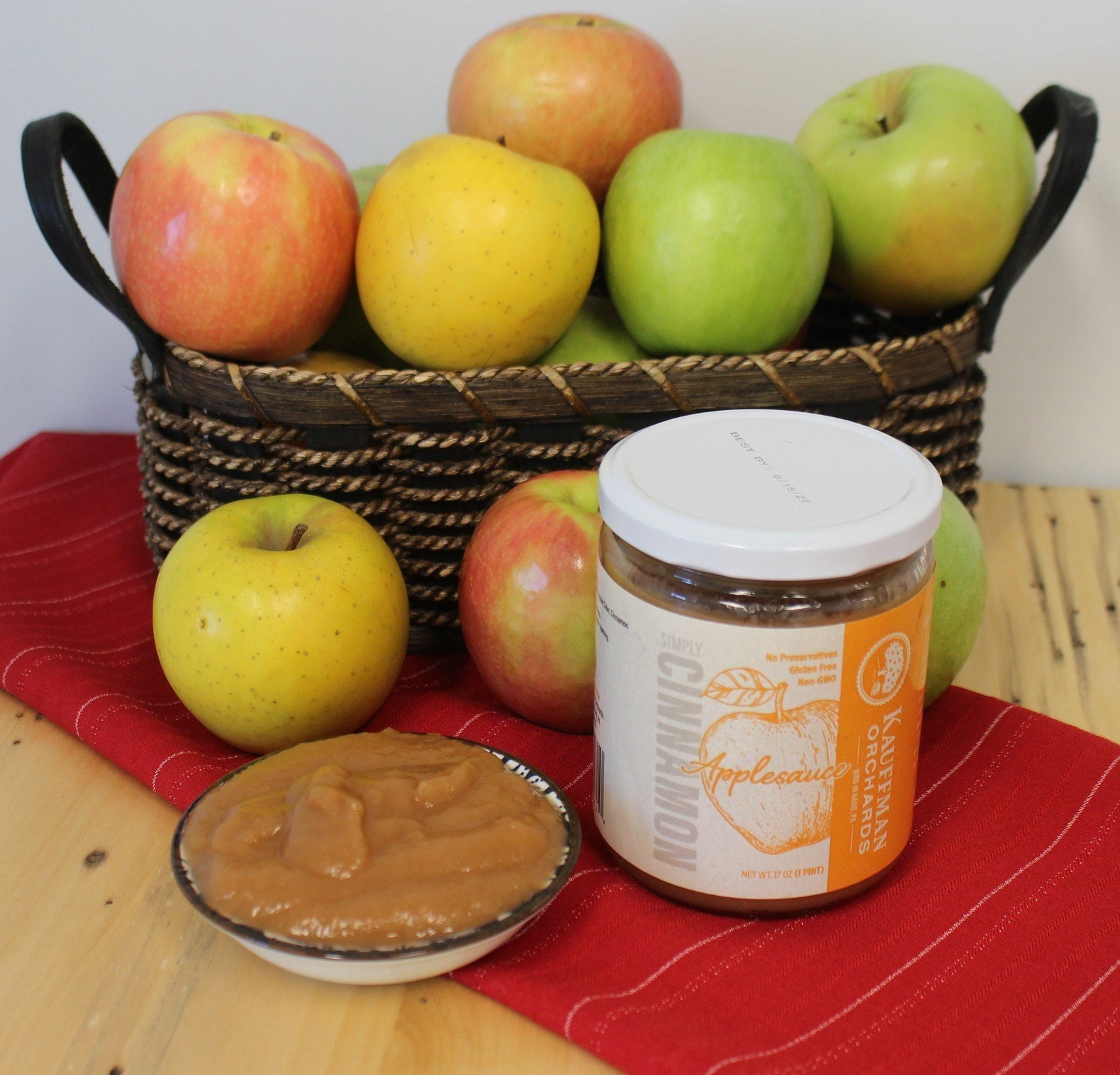 Kauffman Orchards Small Batch Simply Cinnamon Applesauce, No Granulated Sugar…