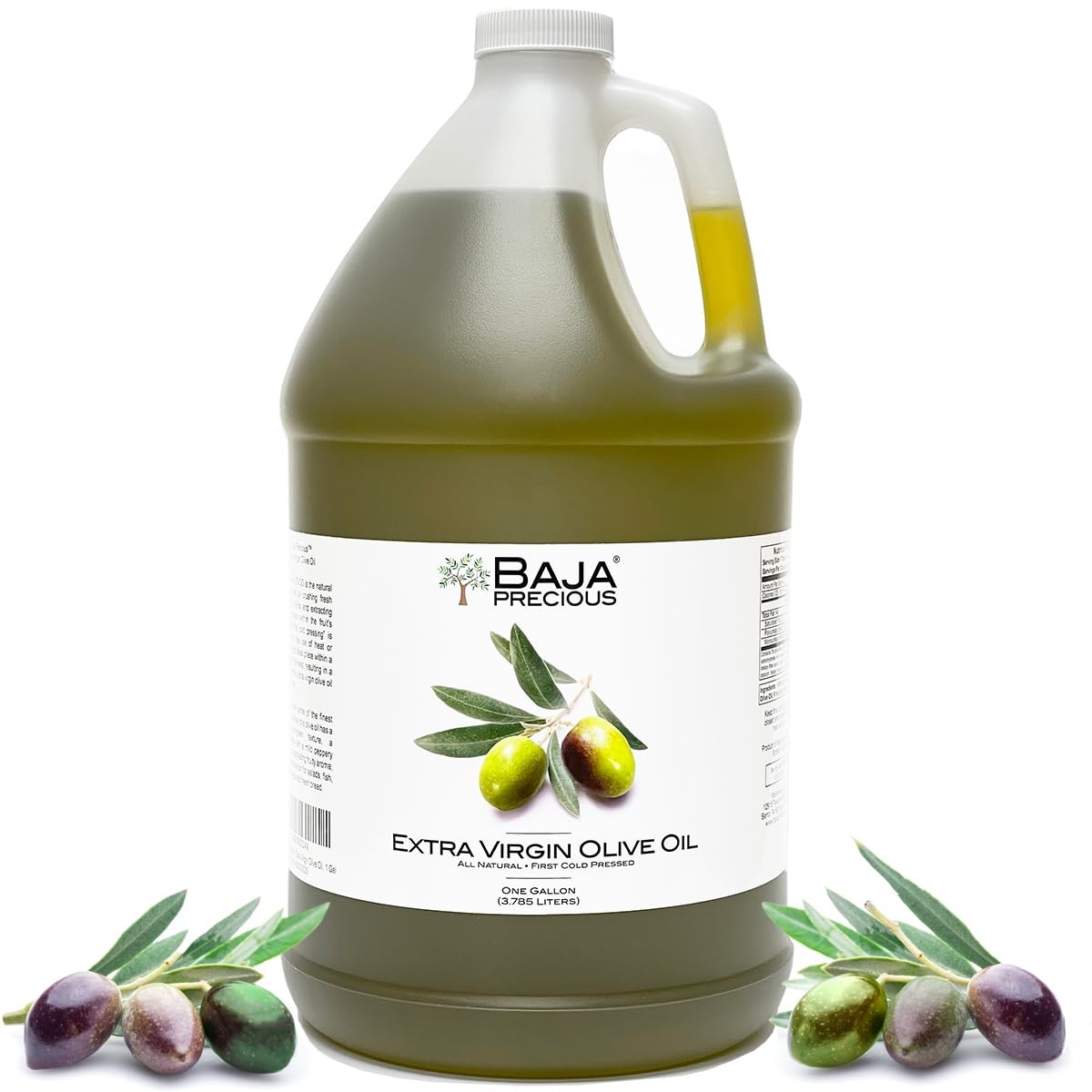 – Extra Virgin Olive Oil, 1 Gallon