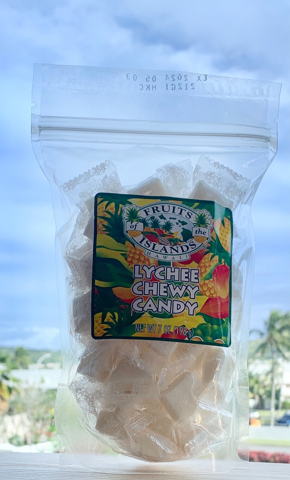 HAWAII Fruits of the Islands – LYCHEE Chewy Candy 7oz