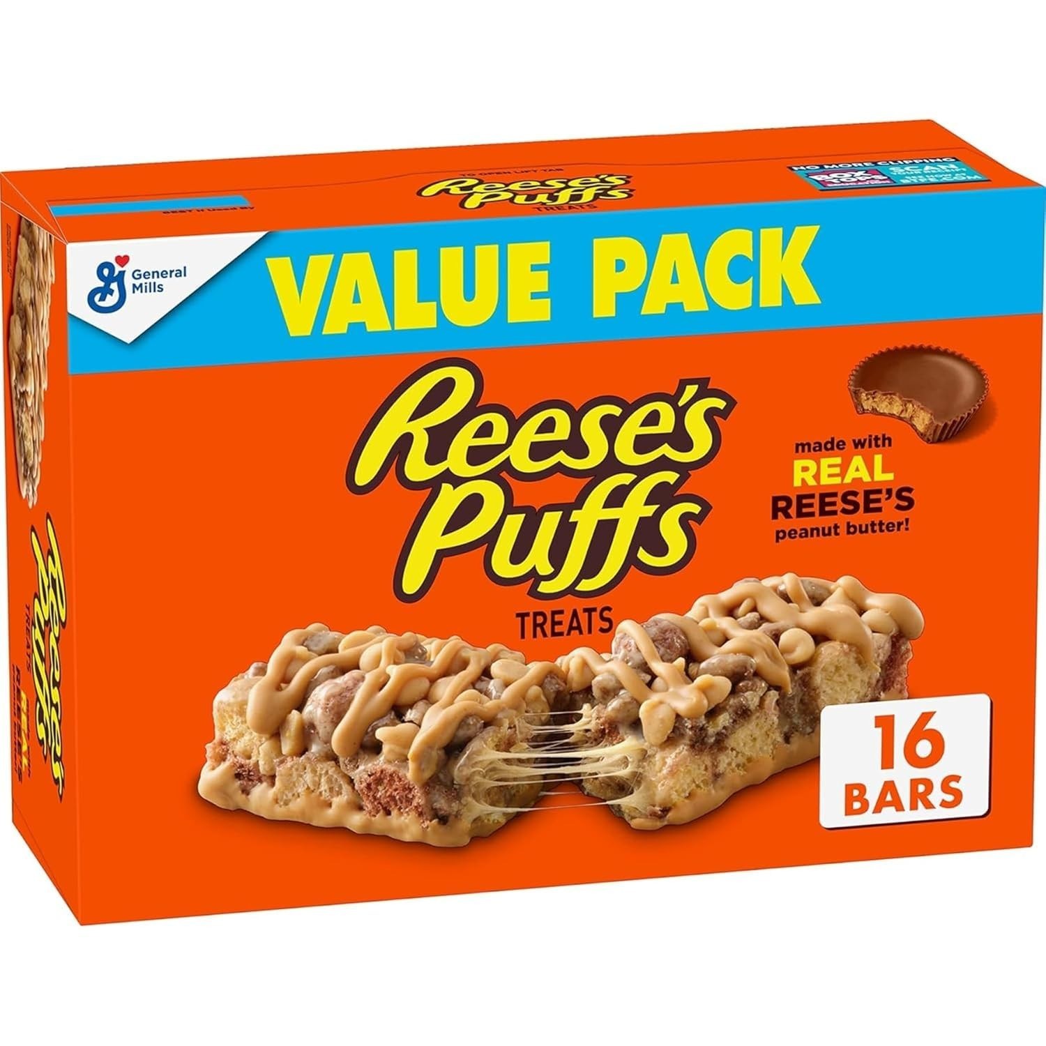 REESE’S FAST BREAK Peanut Butter Nougat Candy Bars (Pack of 18) FAST SHIPPING