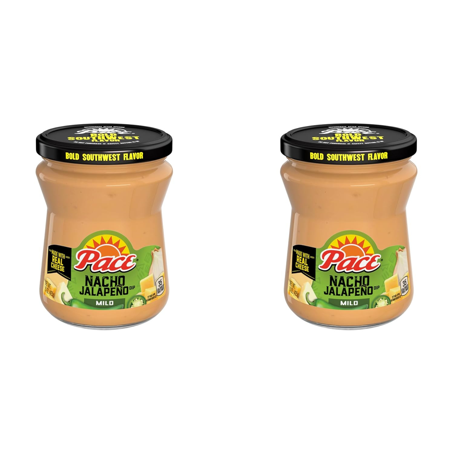 Salsa Con Queso Cheese Dip, Great for Nachos, 15 Ounce Jar (Pack of 6)