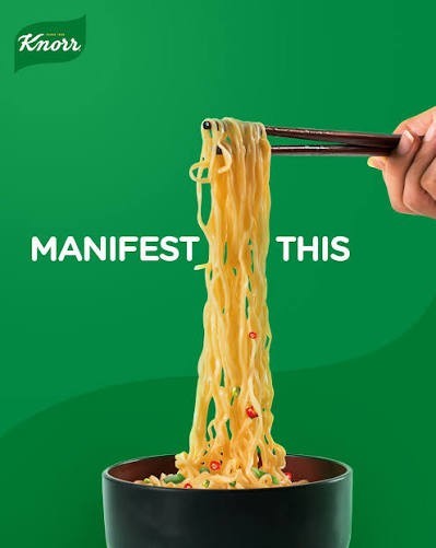 Pack of 3 Knorr Chatt Patta Instant Noodles 50g Halal Tangy Spicy Snack