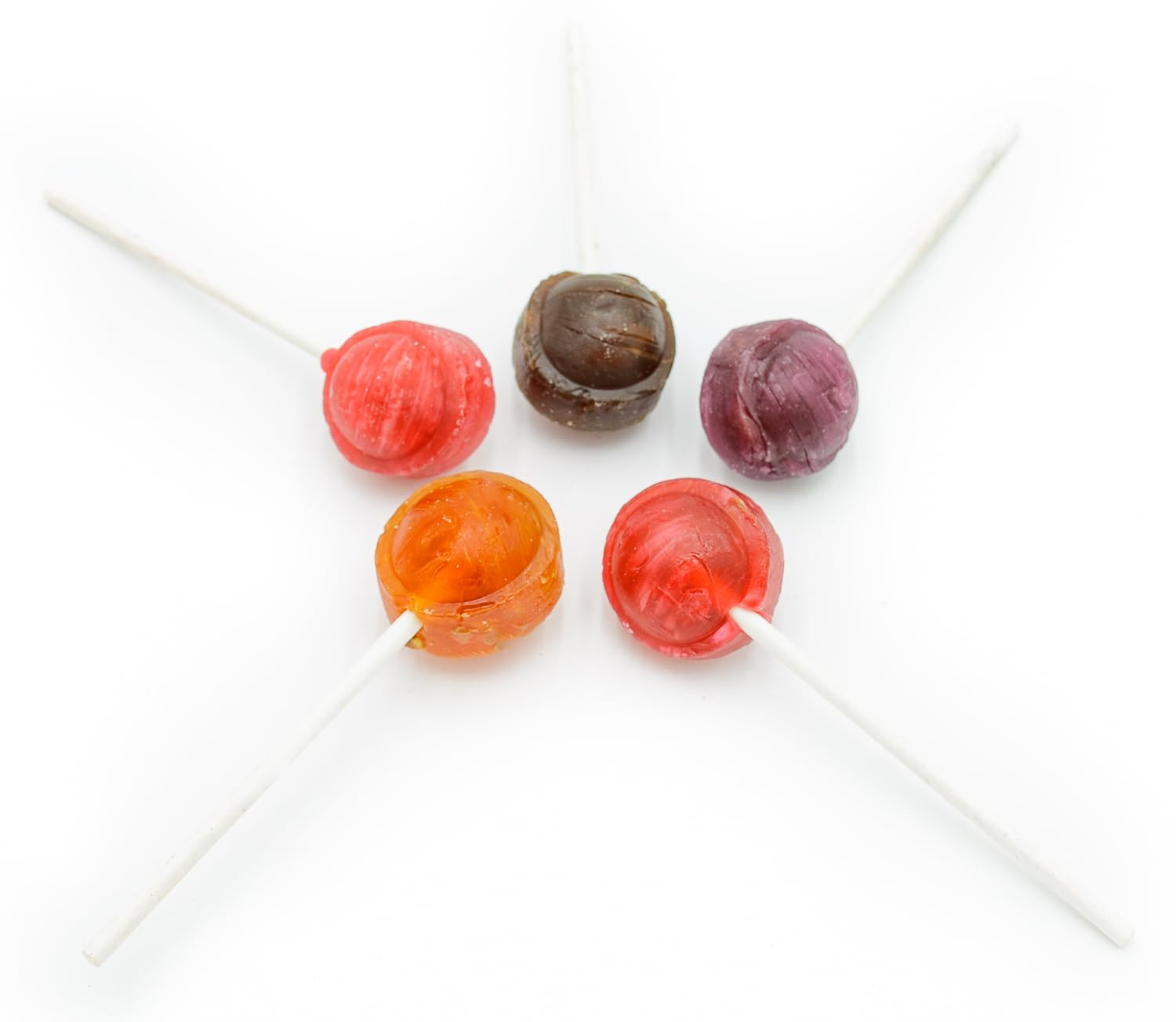 POPS Lollipops 1 Lb – Bulk Bag, 5 Assorted Flavors, Gluten Free, Chewy Center &