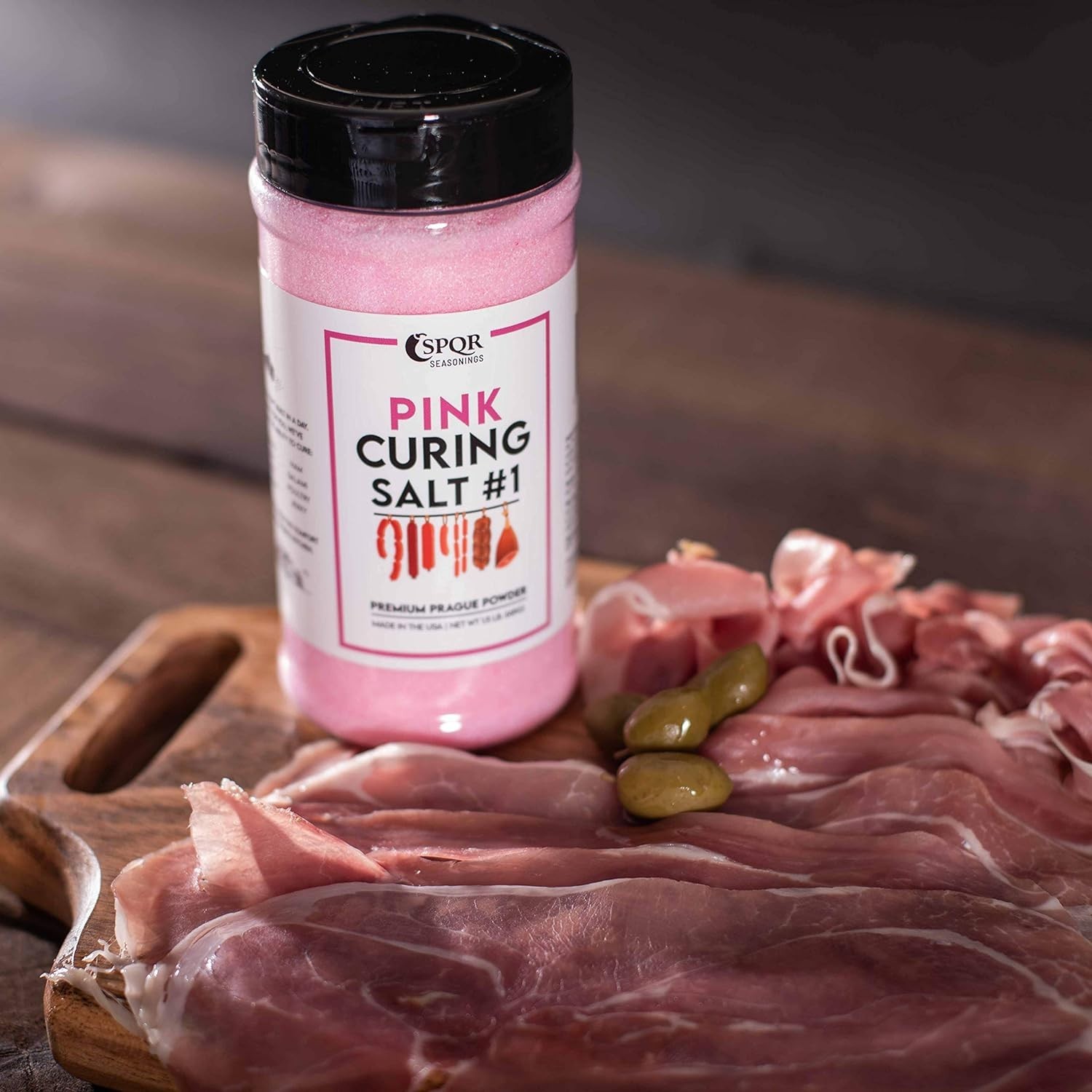 Curing Salt , Quick Cure Prague Powder 24 oz – Ideal for Sausages and Bacon