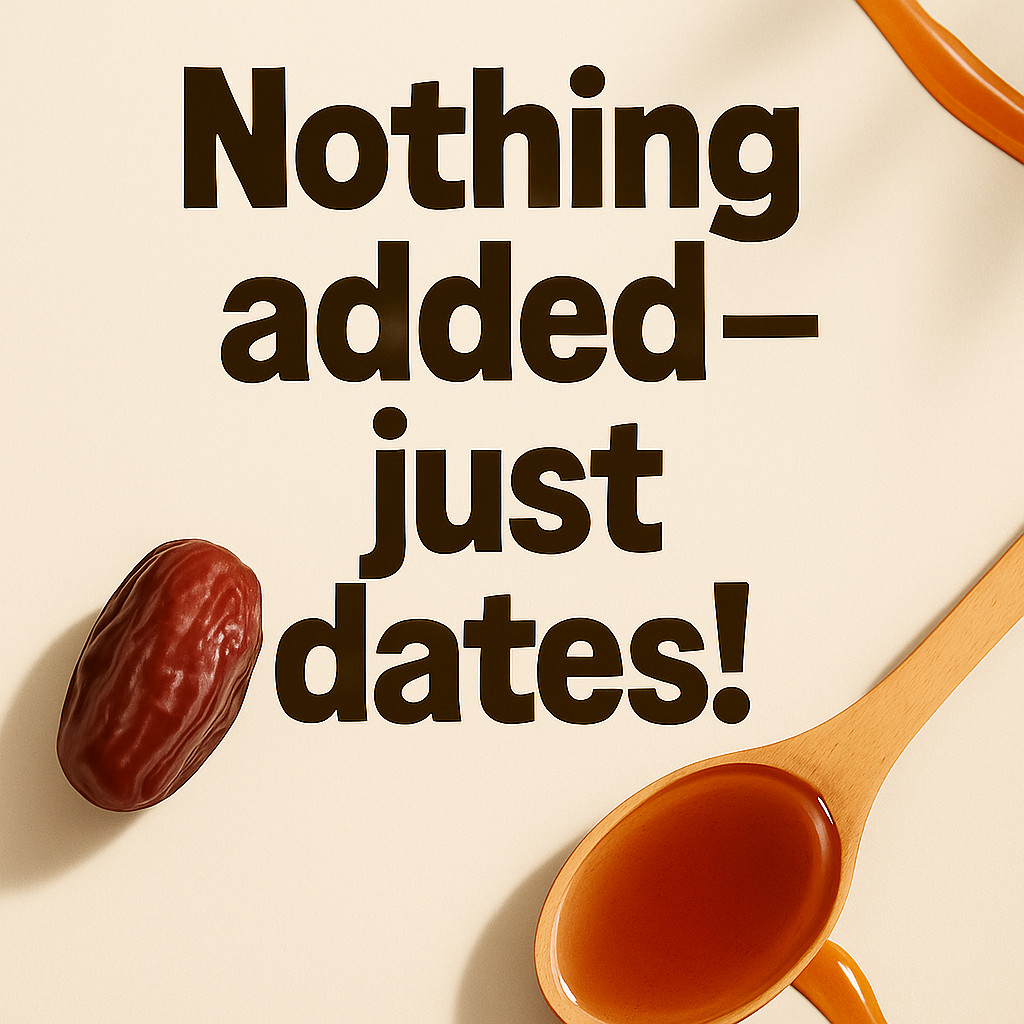 100% Organic Date Syrup | 1 Single Ingredient