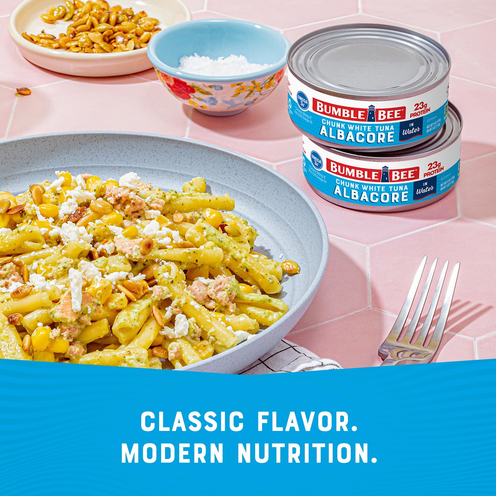 Tuna Wild Caught 5 oz Can Pack of 24 23g Protein Non-GMO Gluten Free Kosher