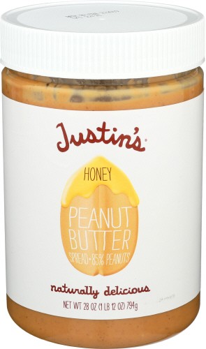 Justin’s Nut Butter Peanut Honey 28 oz (Pack of 6)