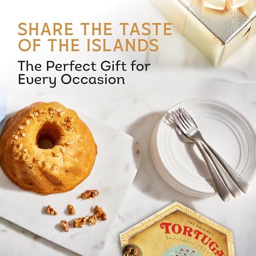 TORTUGA Provenance Rum Cake Variety Pack – 4 Assorted Flavor Names , Sizes