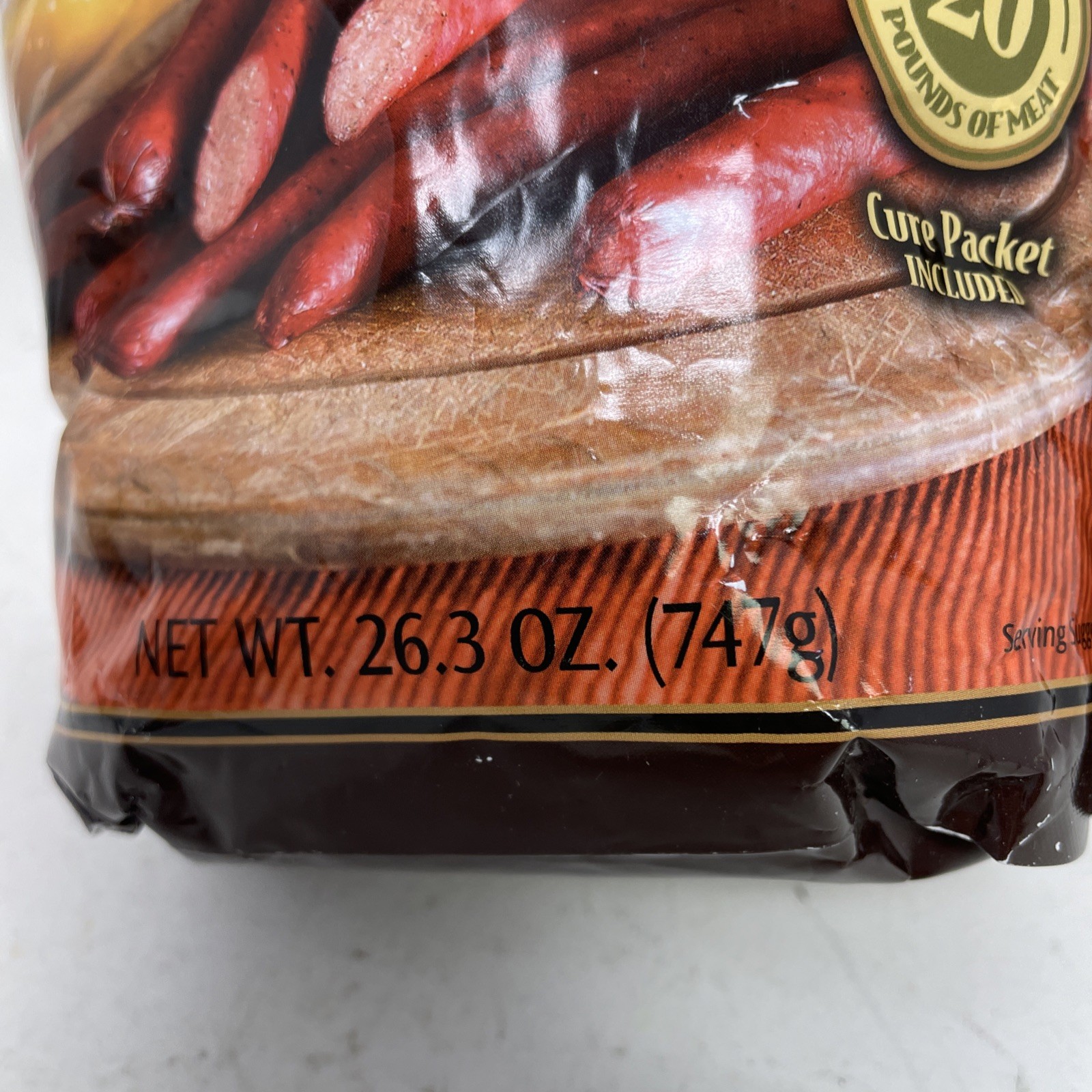Backwoods 26.3 Oz Pepper Snack Stick Seasoning Cure Packet for 20 pounds of meat