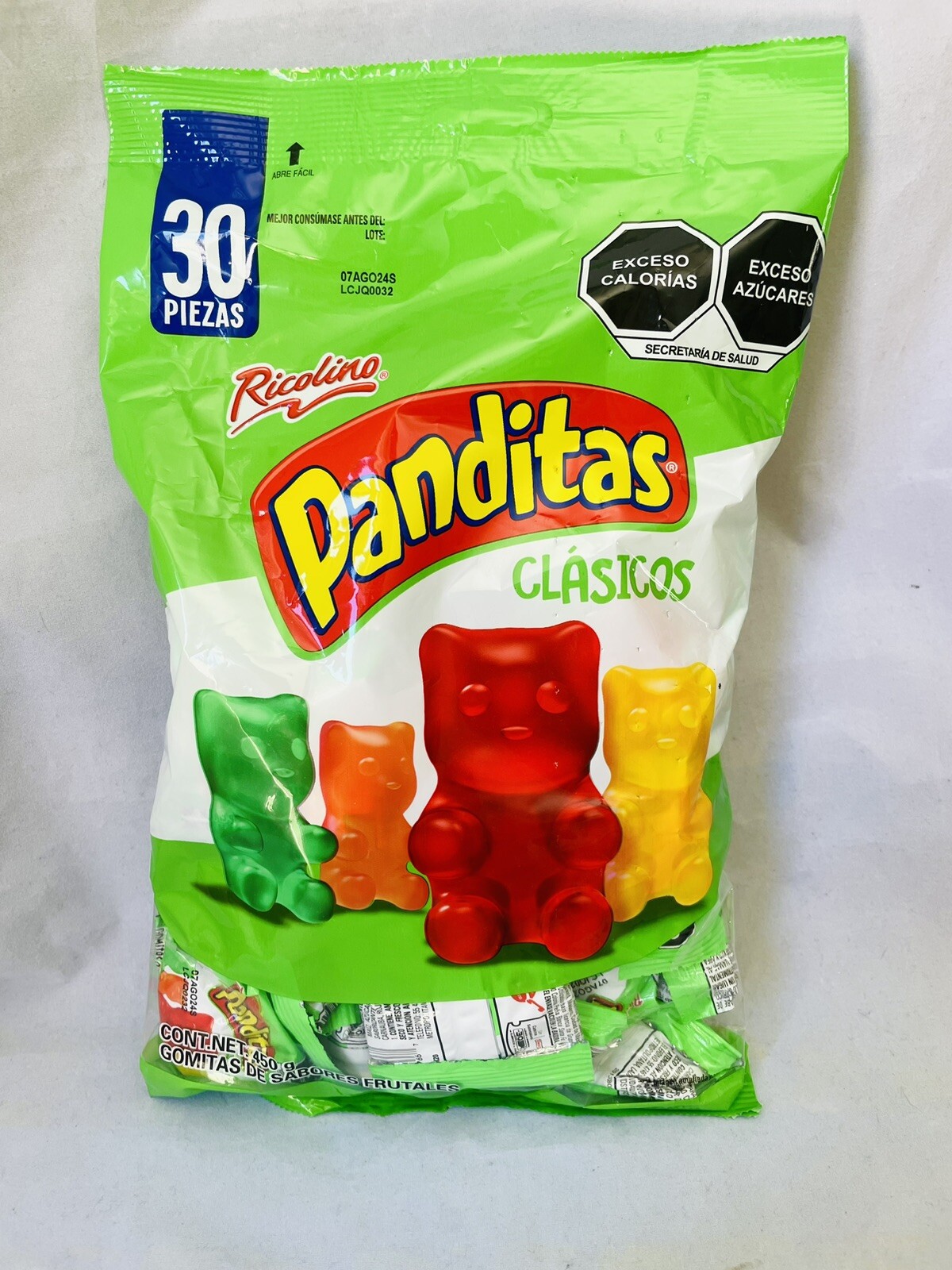 PANDITAS RICOLINO FRUITS FLAVOR – 450 gr