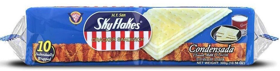 M.Y. San SkyFlakes Condensada (Sweet Milk) Cracker 10.58 oz