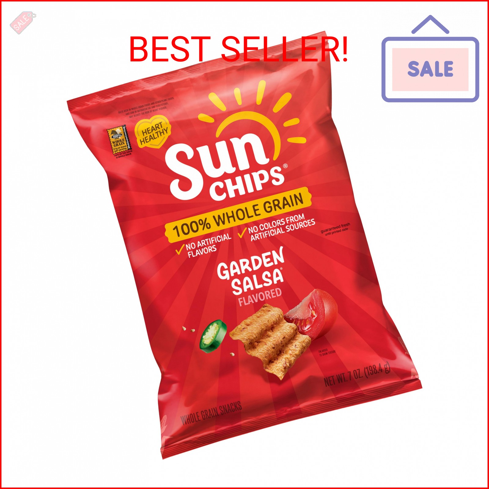 SunChips Garden Salsa, 7 Oz