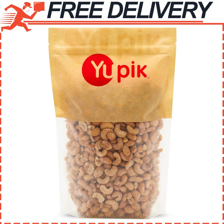 Yupik Roasted Salted Whole Cashews, 2.2 lb GlutenFree, Kosher, Vegan, Seasoned