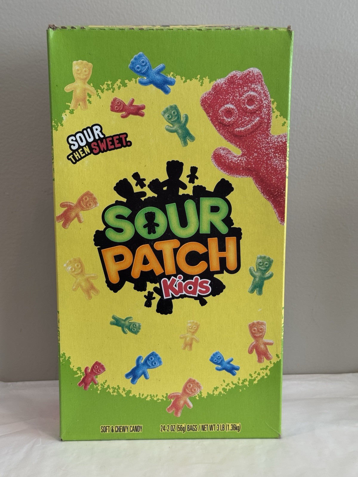 SOUR PATCH KIDS Candy 24 Pack Soft Chewy Sour Sweet Treats