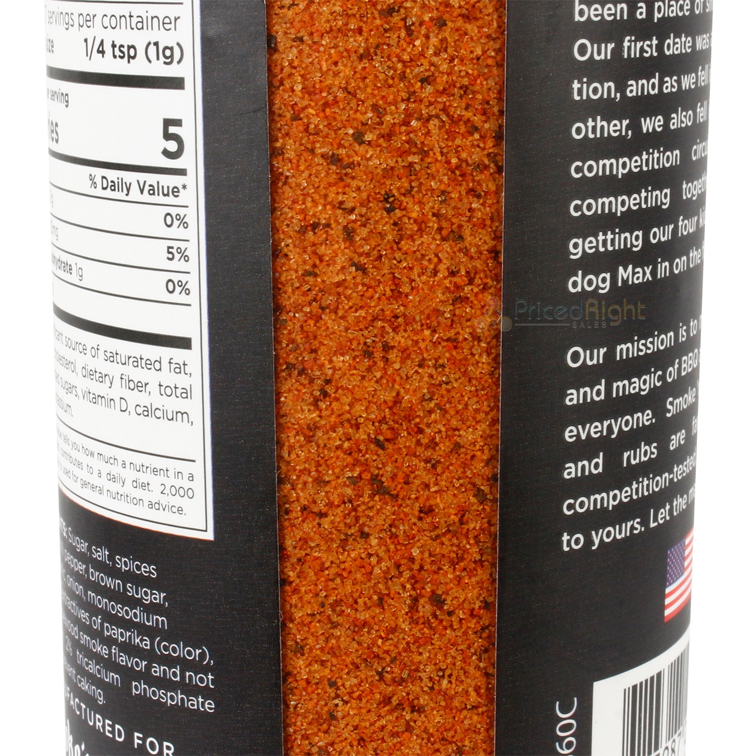 Smoke ‘N Magic Sweet ‘n Smokey Pork Rub Seasoning Grill Roast Fry 12.6 Ounce