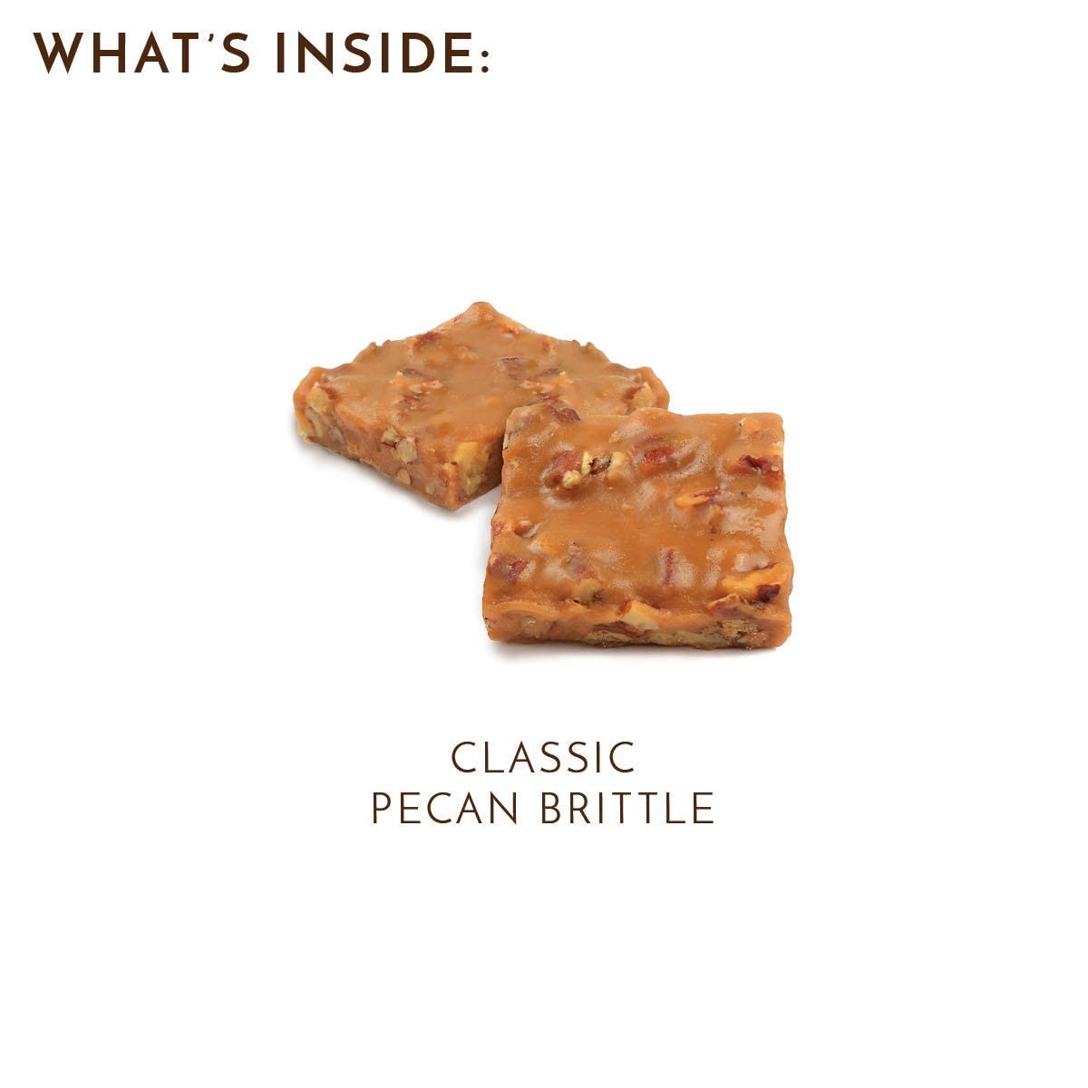 Chocolates – Classic Pecan Brittle Collection, with Luxury Box, A total of 12