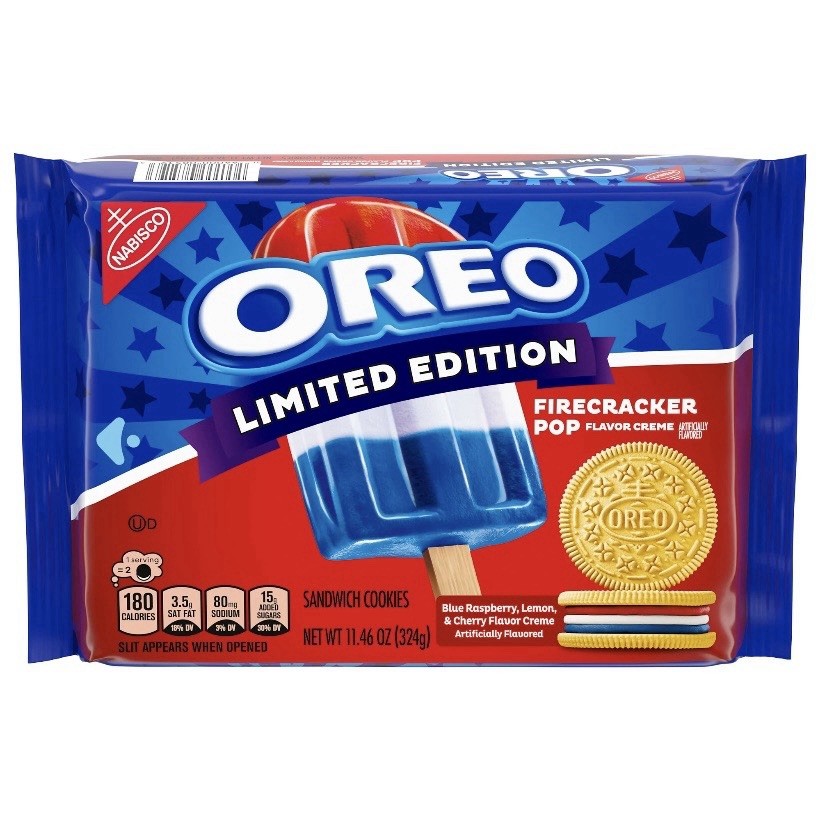 (NEW SEALED) Oreo Cookies Firecracker Pop Flavored – Limited Edition 11.46 OZ