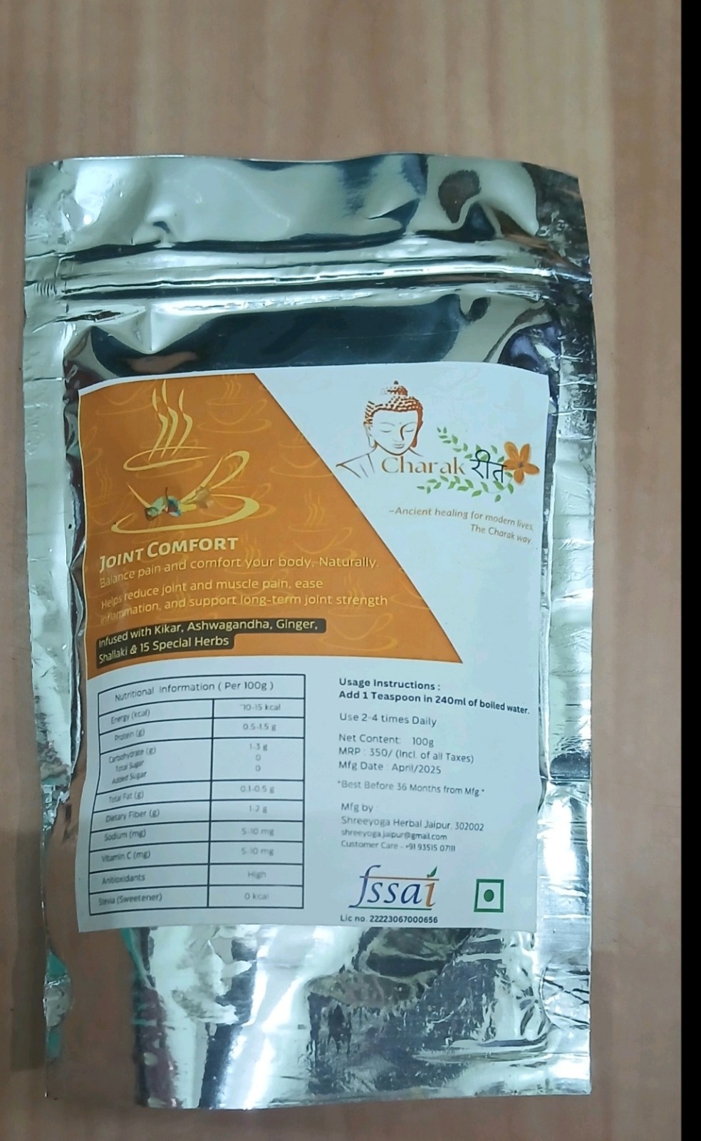 Joint comfort Green Tea
