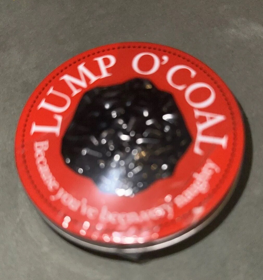 Christmas Stocking Stuffer Lump O’ Coal Naughty Gum BRAND NEW Boston America New
