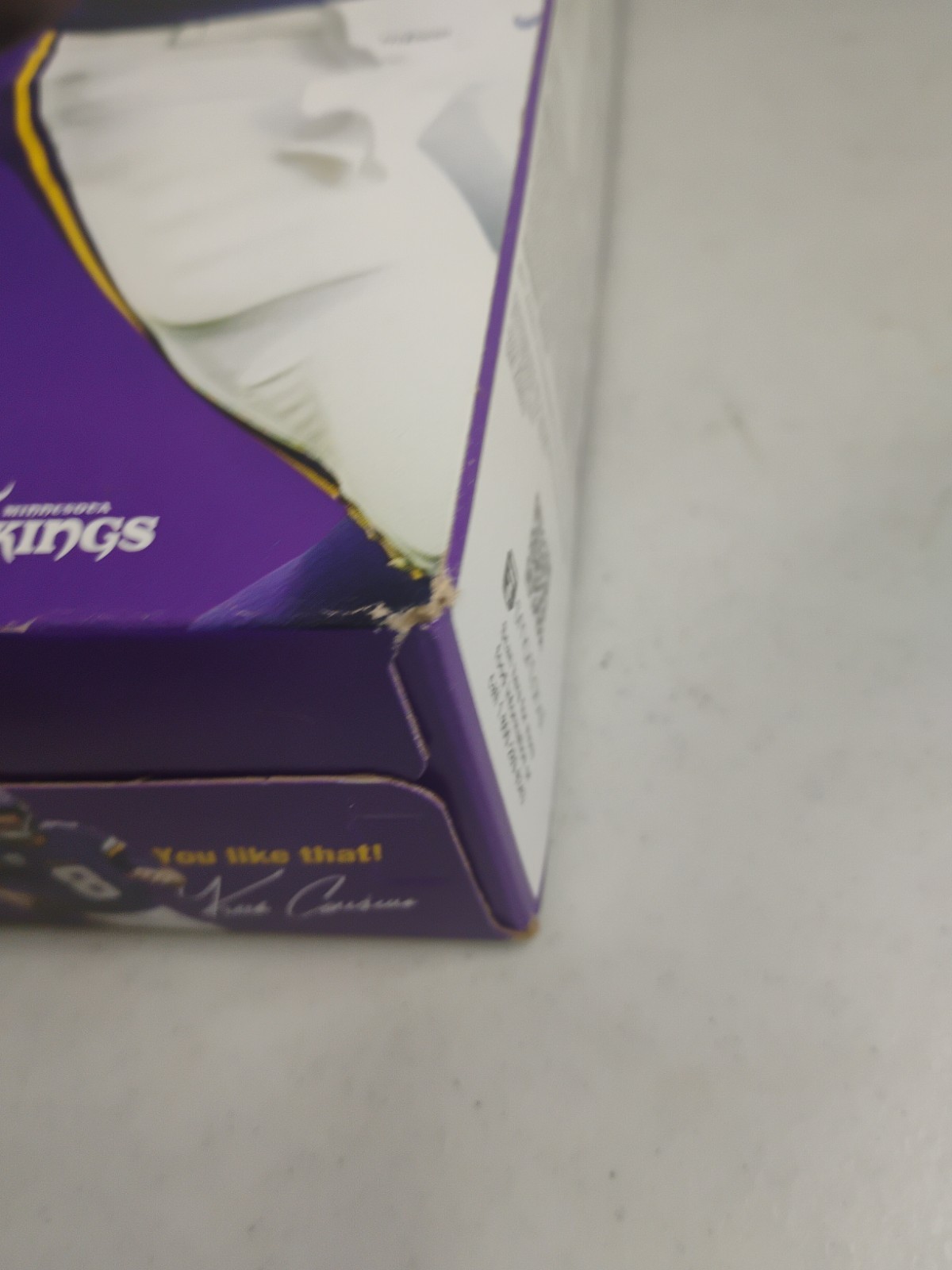 Limited Edition 2020 Cousins Sealed CinnaMINN Snaps cereal Vikings Kirk Cousins