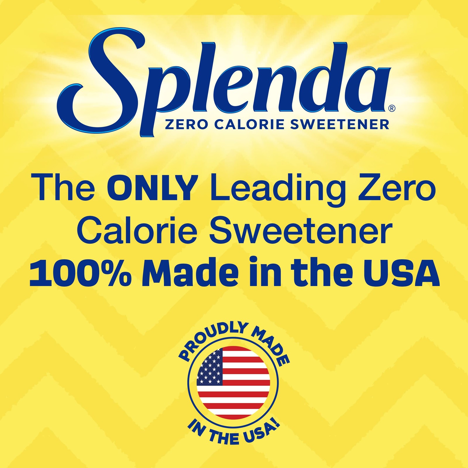 SPLENDA Zero Calorie Sweetener, Granulated Sugar Substitute, Resealable