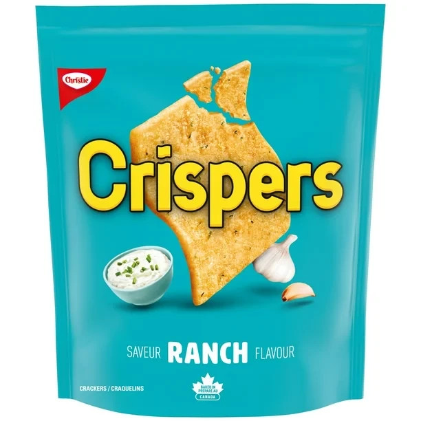 Christie Crispers Ranch Flavored Crackers 145g /5.1 oz