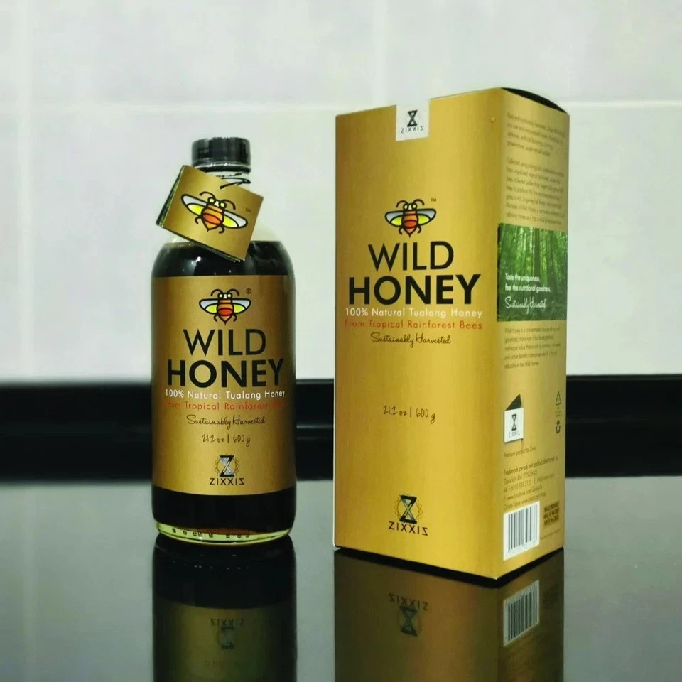Nirwana Tualang Wild Bee Honey 600 Grams ( X 2 BOTTLE )