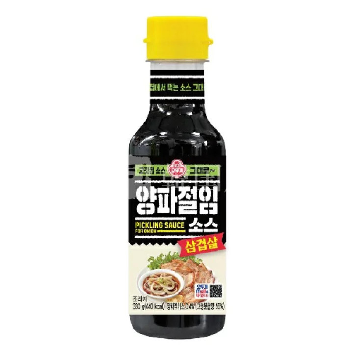 Ottogi Korean Onion Pickle Seasoning Dipping Sauce Sweet 간편장아찌소스 330g Noodle BBQ