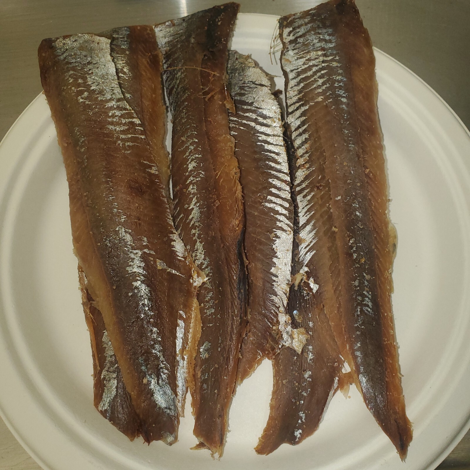 Salted SMOKE HERRING FILLET 1lb+ to 10lb best on the market guarantee 👑