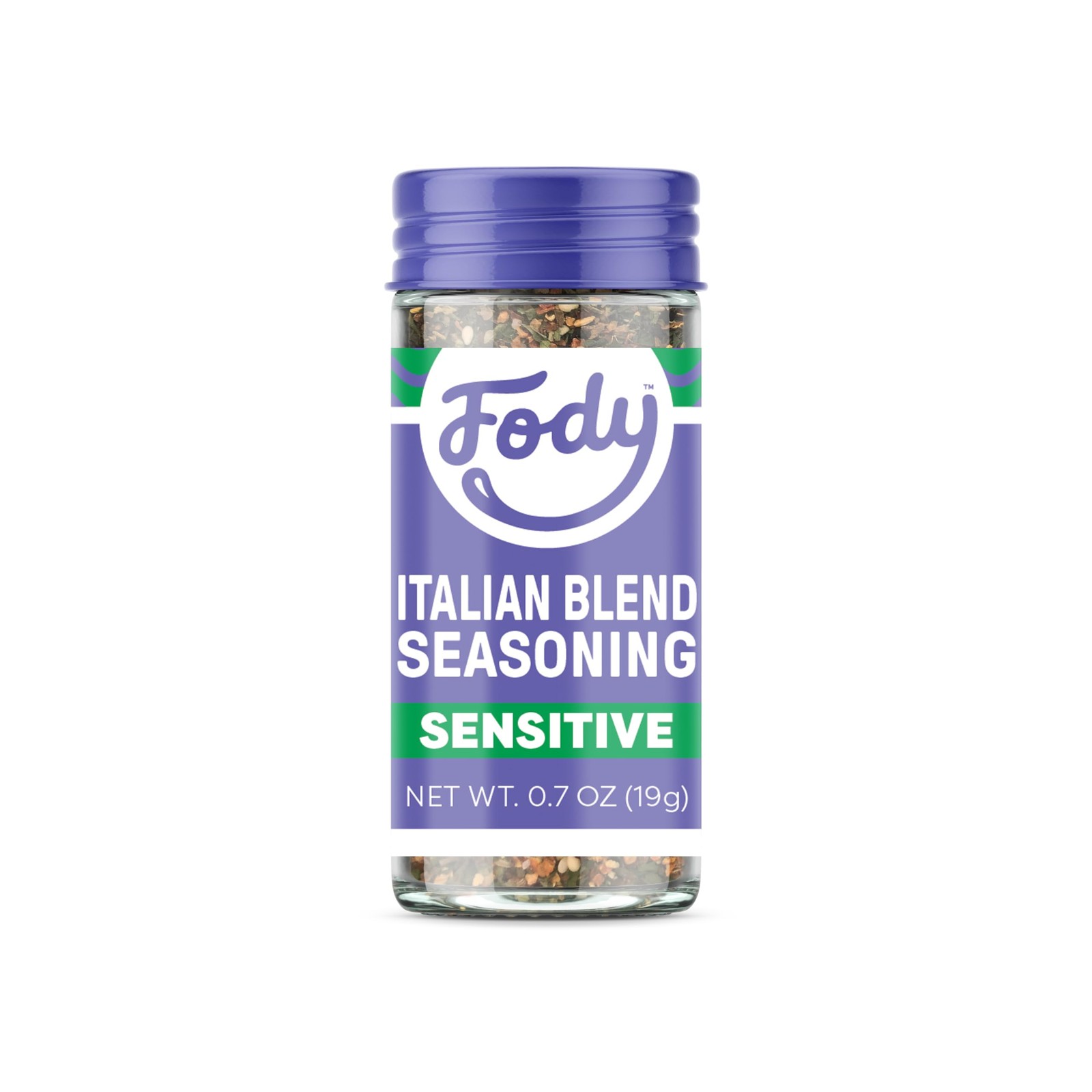 Fody Foods Italian Blend Seasoning, 0.7 Oz, Garlic and Ounce (Pack of 1)