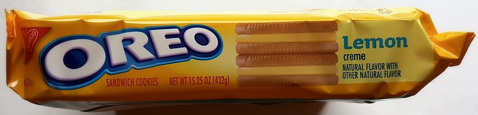 NEW Nabisco Oreo Lemon Flavor Creme Cookies FREE