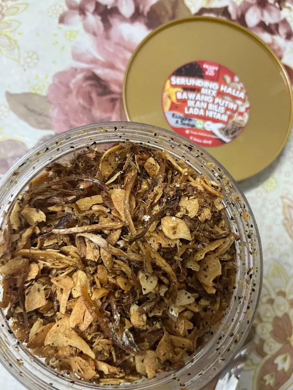 SIDE MEALS CRUNCHY GINGER, GARLIC, ANCHOVIES, BLACK PAPPER, Conserve 1 set in 3
