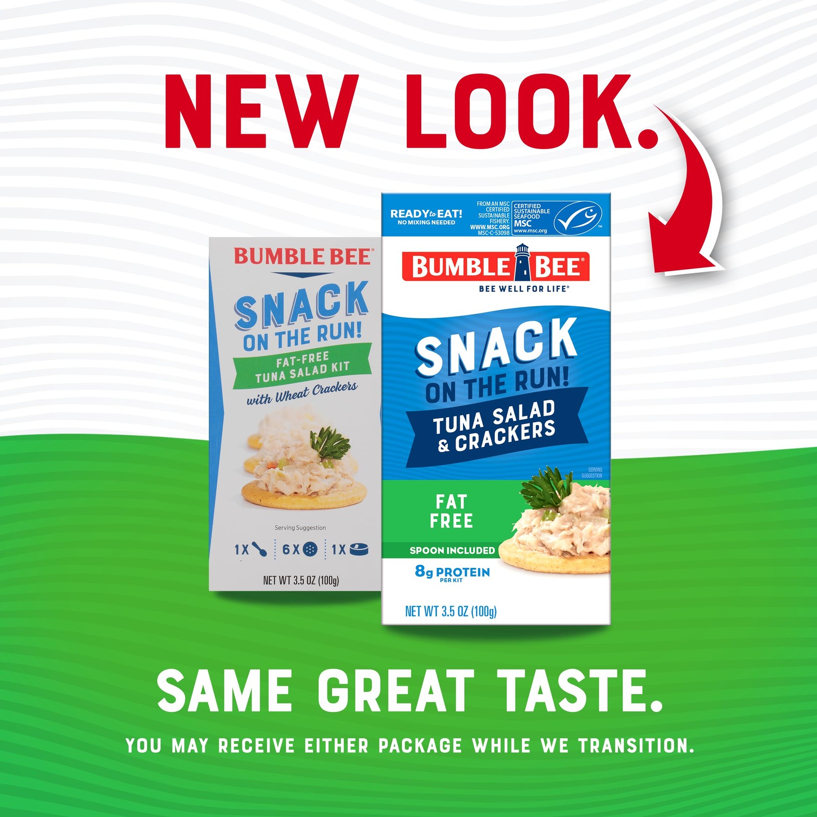Bumble Bee Snack On The Run FatFree Tuna Salad with Crackers Kit Ready to Eat…