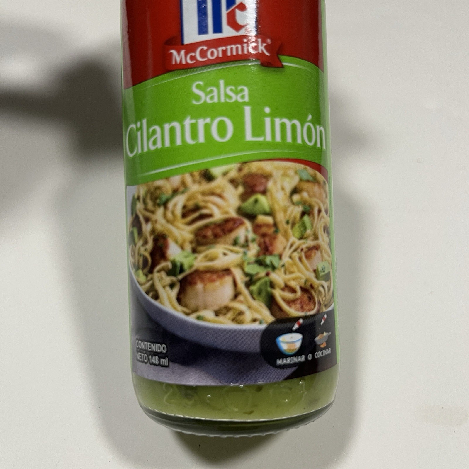 McCormick Salsa Cilantro Limon Lemon 5oz (148ml) One Bottle