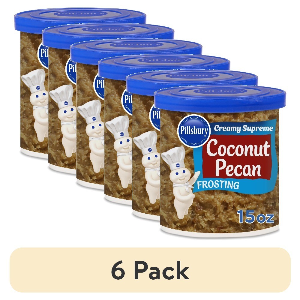 Creamy Coconut Pecan Frosting 15oz Tub Sweet Rich Icing for Cakes and Desserts