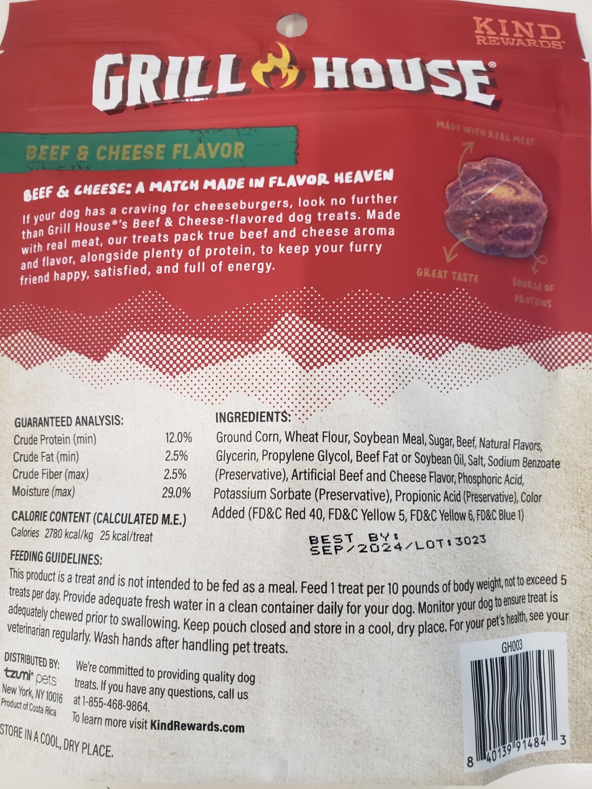 Beef&Cheese Flavor 4.5Oz Each Bag