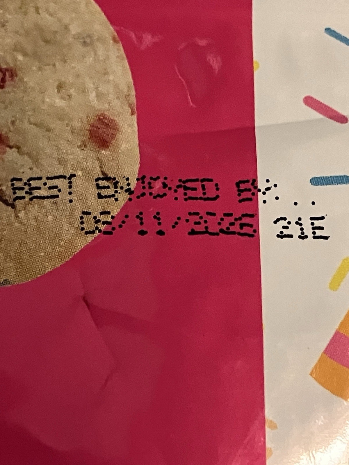 Spritzal Cookie Bites 4 Bags (5 oz Each) 3 Blueberry Pie & 1 Birthday Cake 8/26