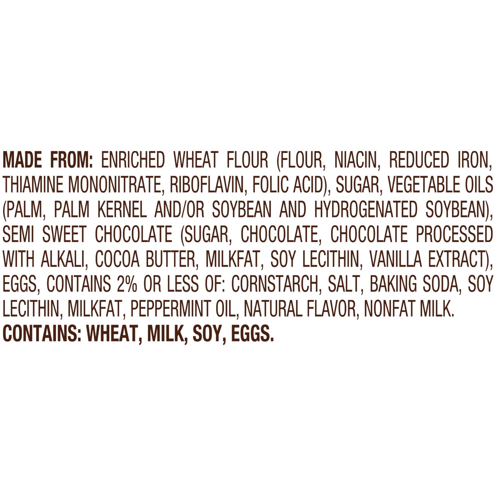Pepperidge Farm Milano Mint Chocolate 7 Ounce (Pack of 1),