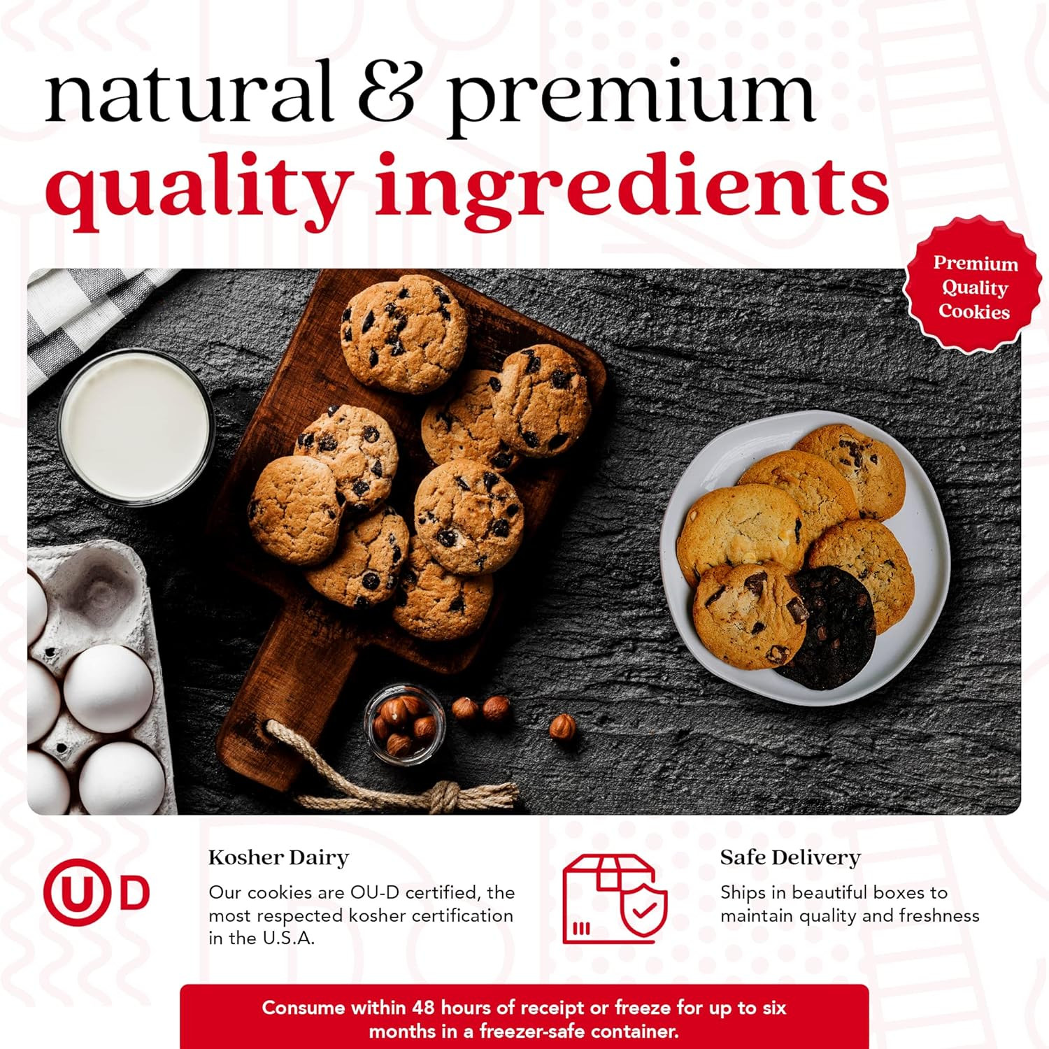 2Lbs Assorted Flavors Fresh Baked Cookies – Handmade and Gourmet Cookies – Delec