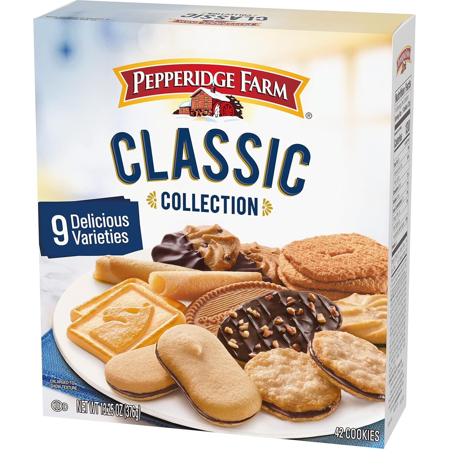 Pepperidge Farm Classic Cookie Collection: 9 Assorted Varieties, 13.25 Oz Box