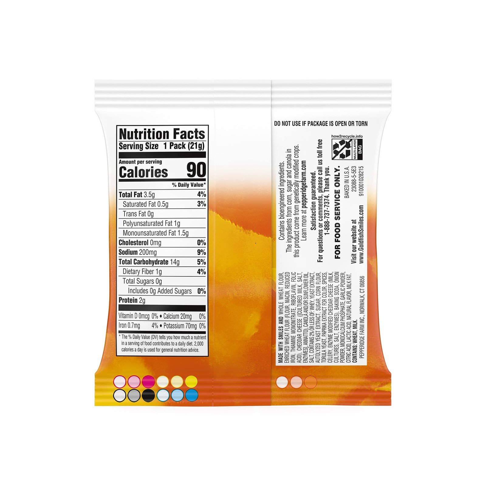 Pepperidge Farm Goldfish Foodservice Goldfish Baked with Whole Grain Crackers –