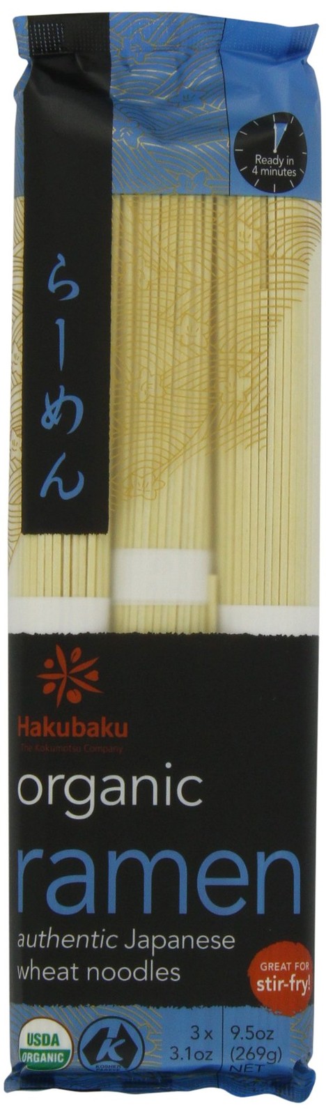 Ramen Organic 9.5 Ounce Pack of 8