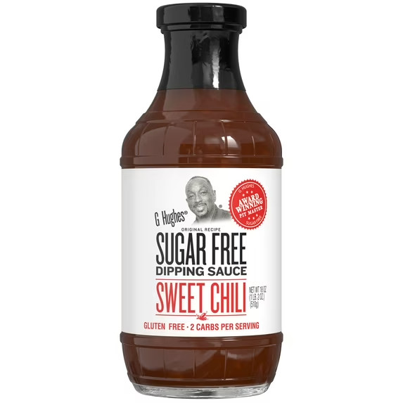 G Hughes Sugar Free Sweet Chili Dipping Sauce, 18oz