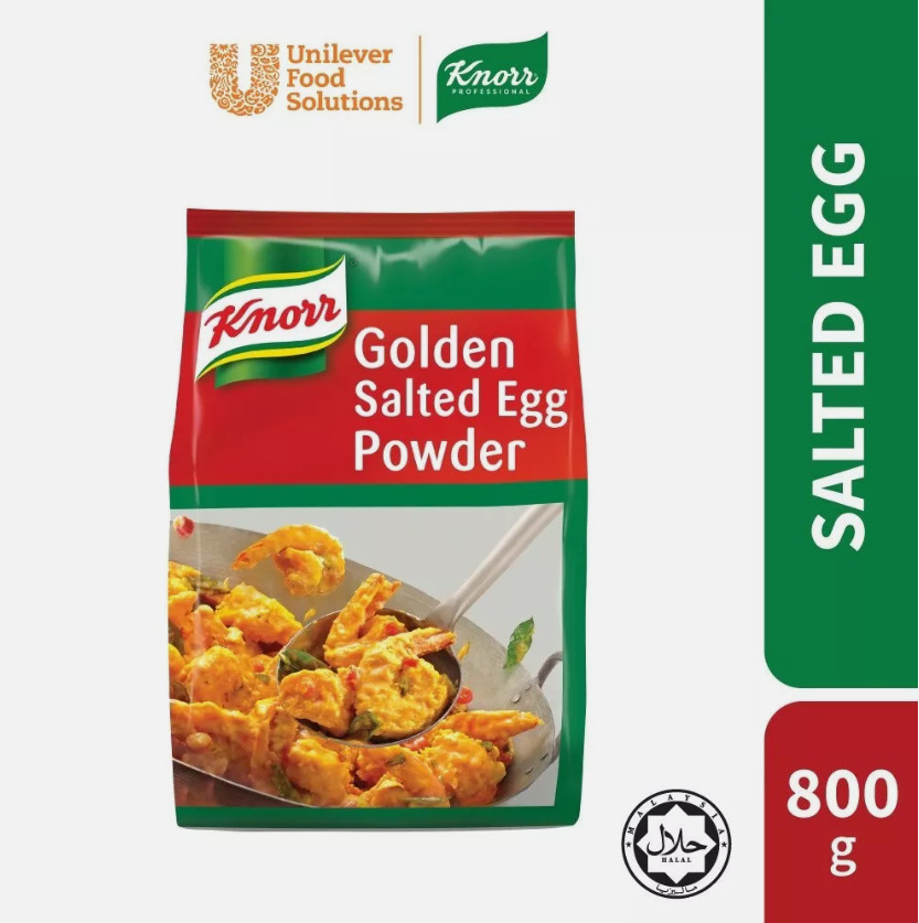 4 X Knorr Golden Salted Egg Powder (800G) Made From Real Eggs Original DHL Ship