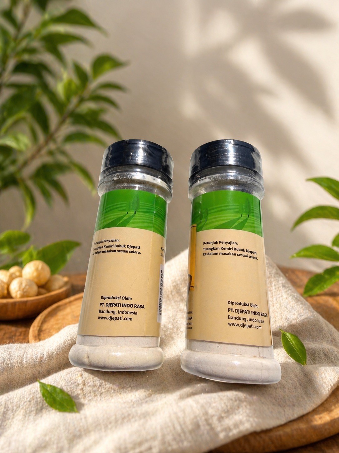 CANDLENUT POWDER (Kemiri Bubuk) @40 Grams 100% Pure Indonesian Spice (2 pcs)