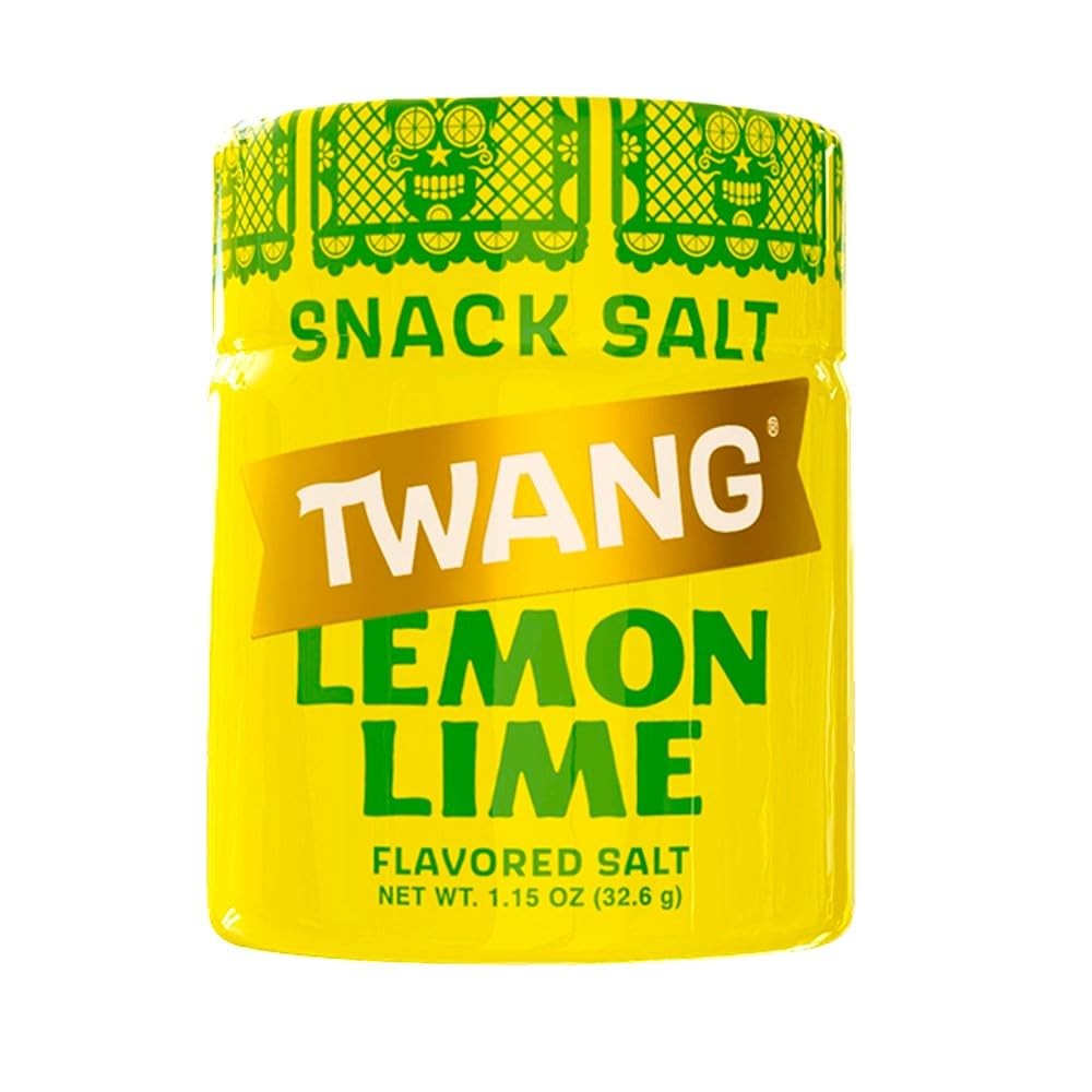 Twangerz Lemon-Lime Seasoning Salt Snack Topping, 1.15-Ounce Shaker (Pack of 20)