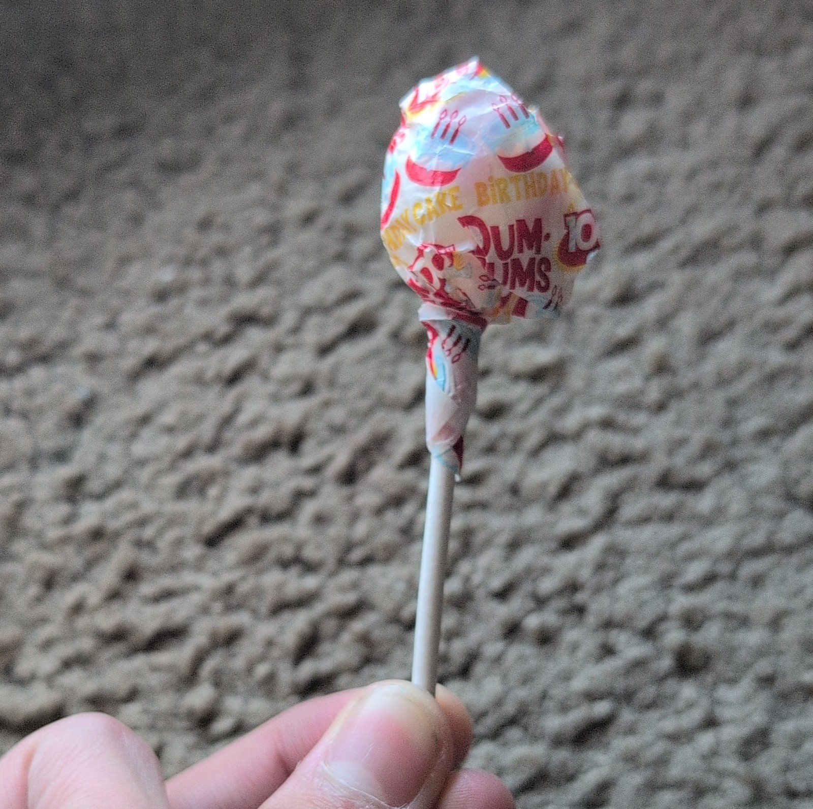 *RARE*Dum Dums Birthday Cake 100TH birthday