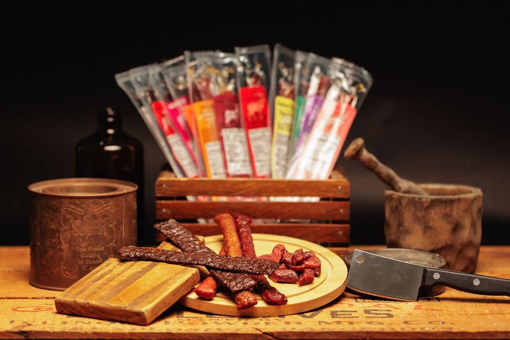 Exotic Jerky Meat Sticks Gift Bag | Birthday Gifts for Men | Wild Game Jerky …
